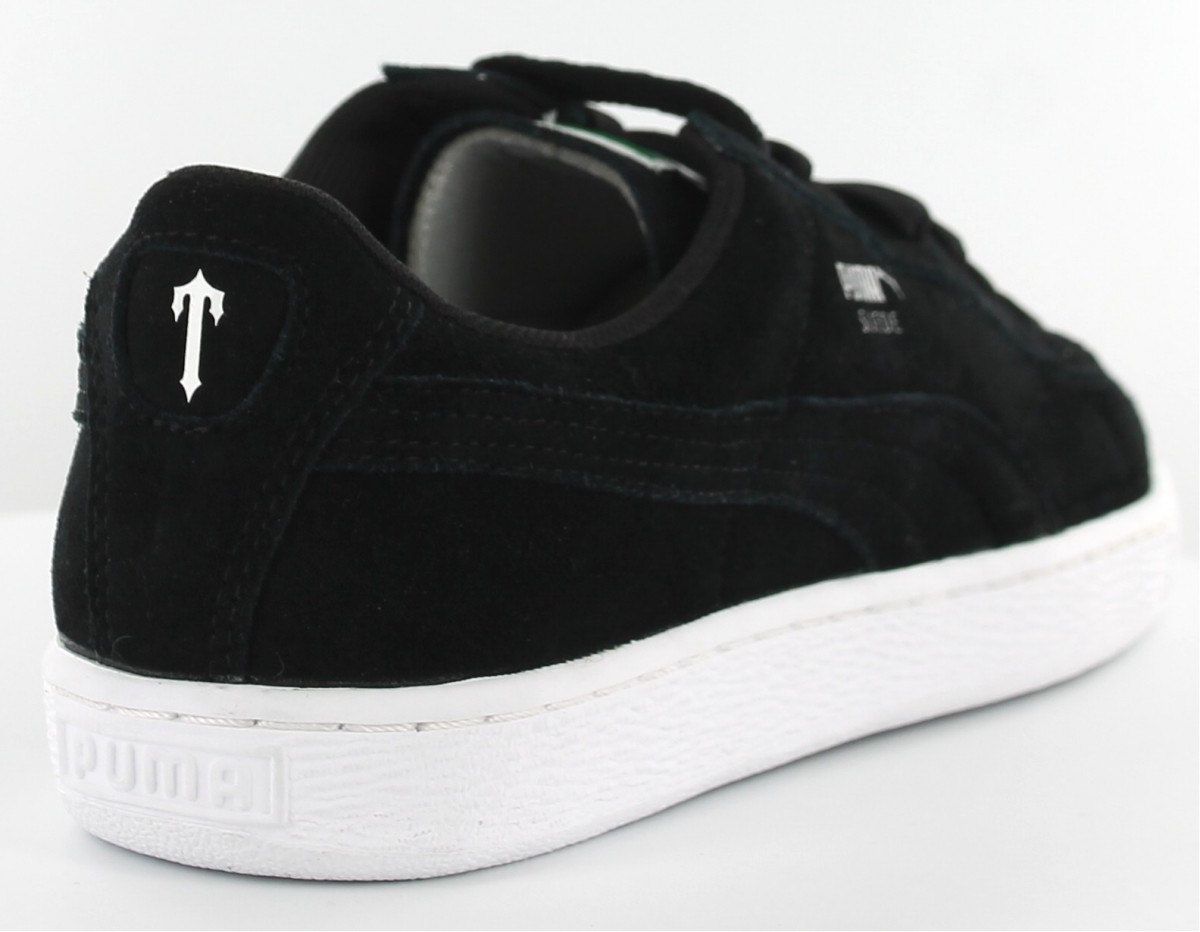 Puma Suede x Trapstar noir-blanc