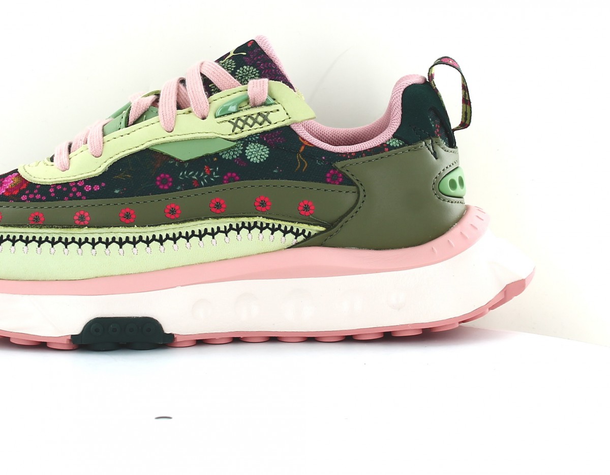 Puma Wild rider 2 liberty vert rose floral