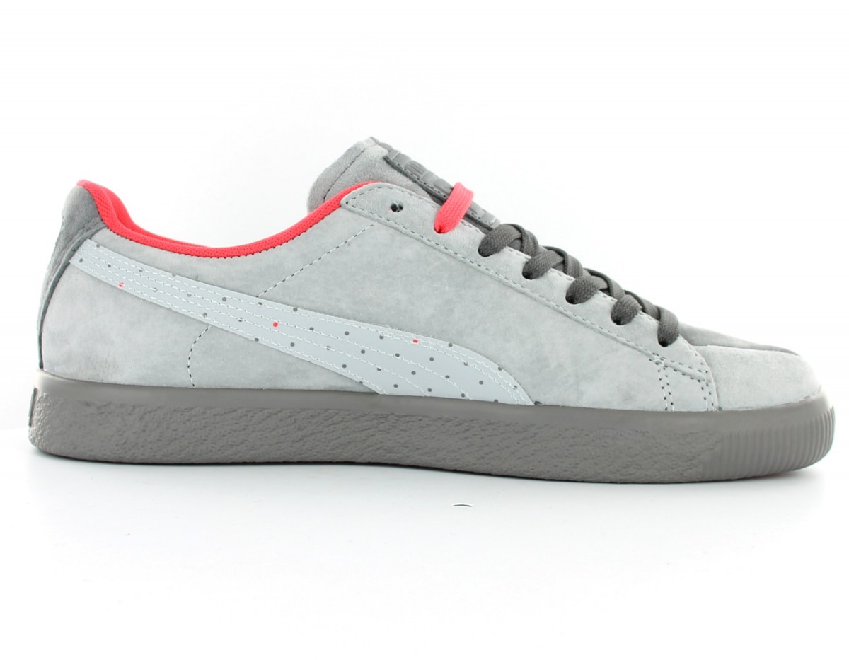 Puma Clyde x Staple High Rise/Glacier Gray