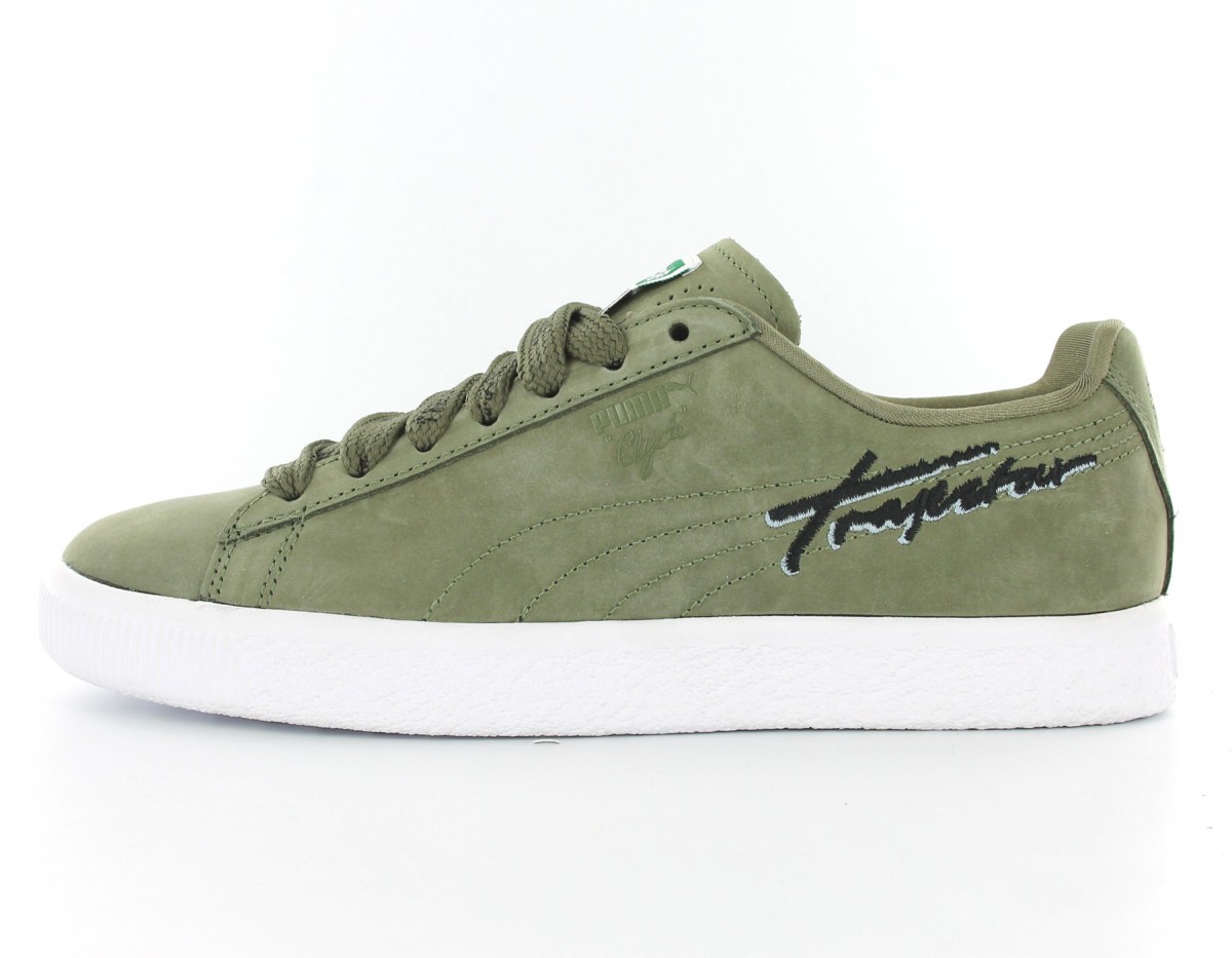 Puma Puma Clyde Bold x Trapstar OLIVE