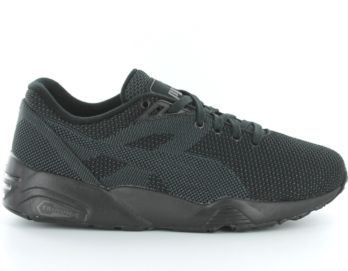 Puma R698 knit mesh v2 noir-noir