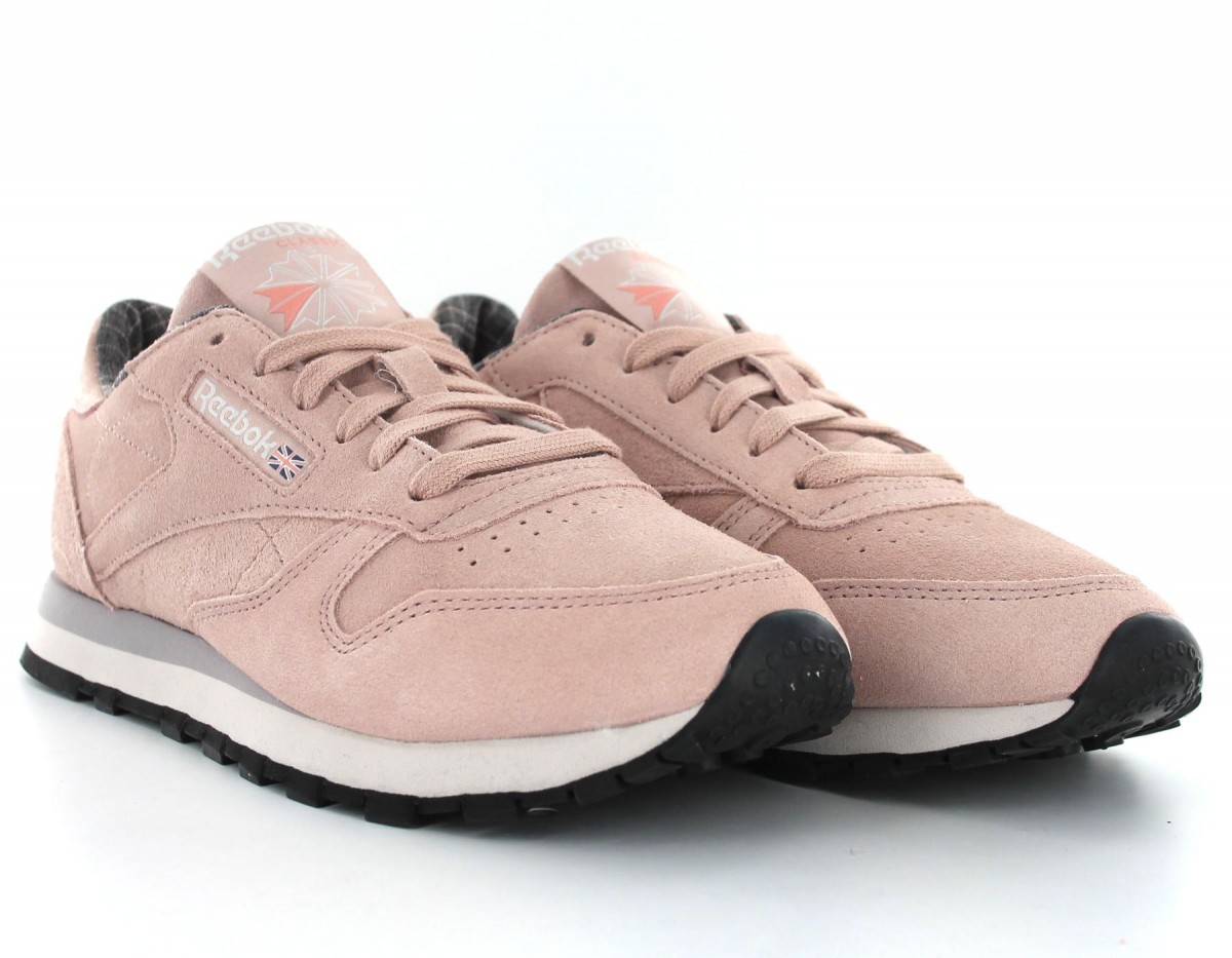 Reebok CL Leather w&w Rose-Gris