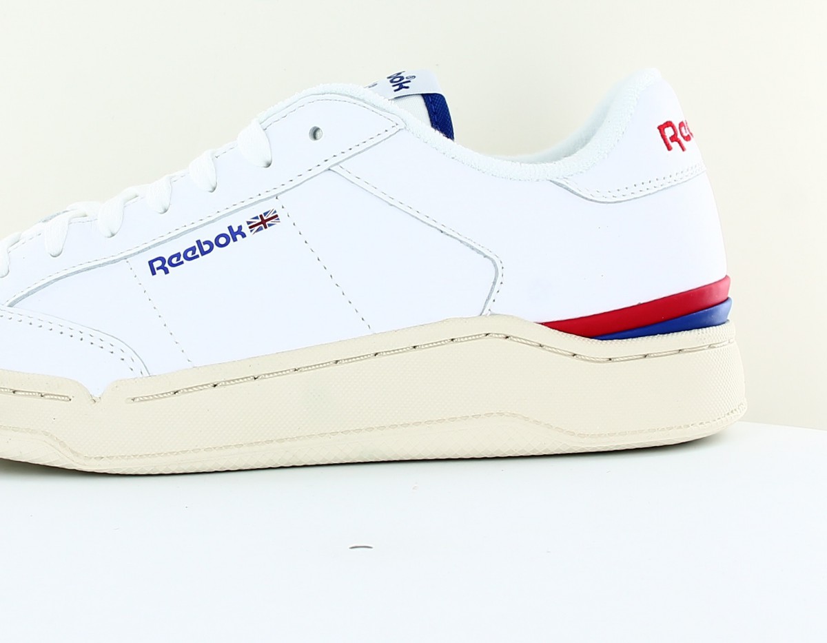 Reebok Ad court blanc bleu rouge beige