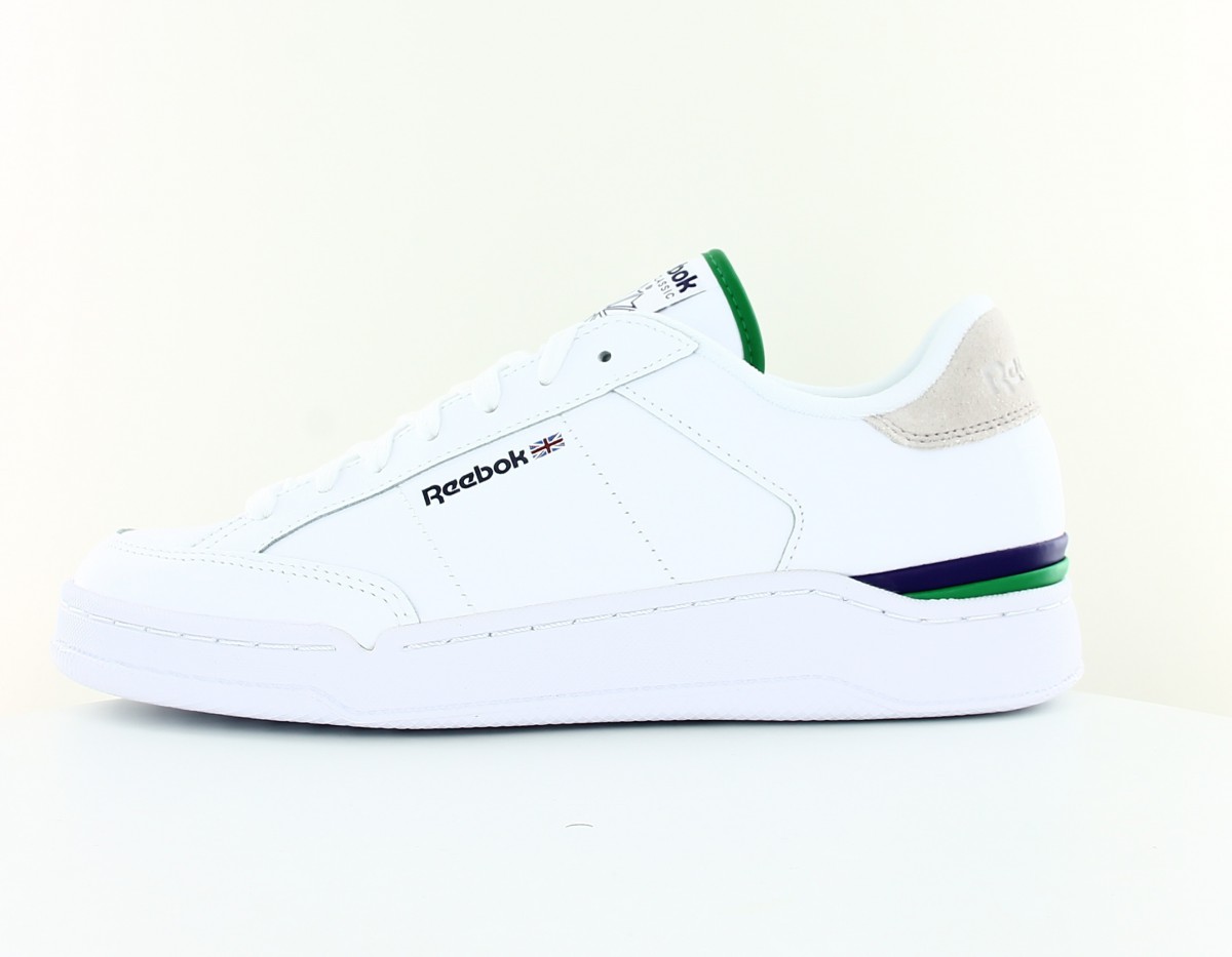 Reebok Ad court blanc vert violet