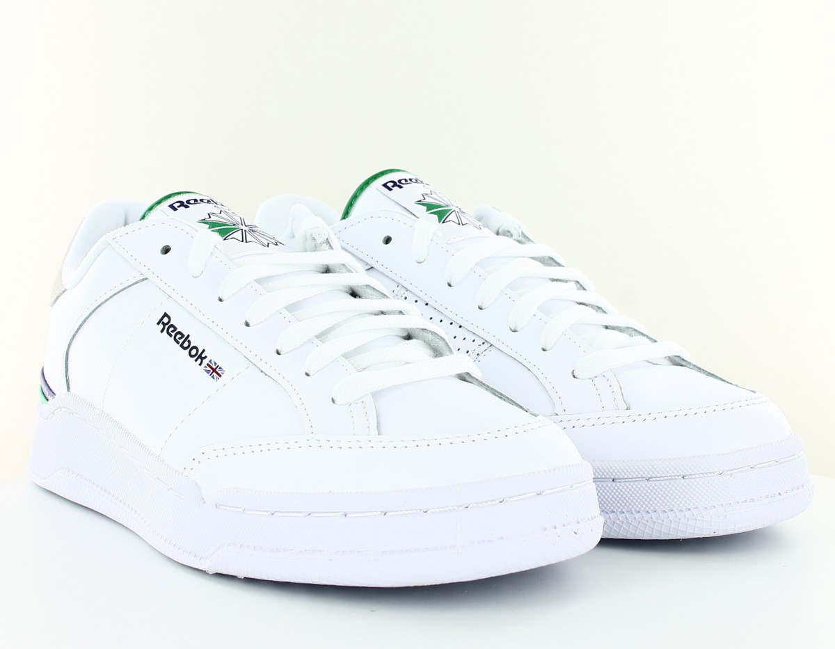 Reebok Ad court blanc vert violet