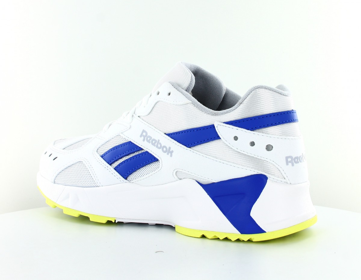 Reebok Aztrek blanc bleu jaune