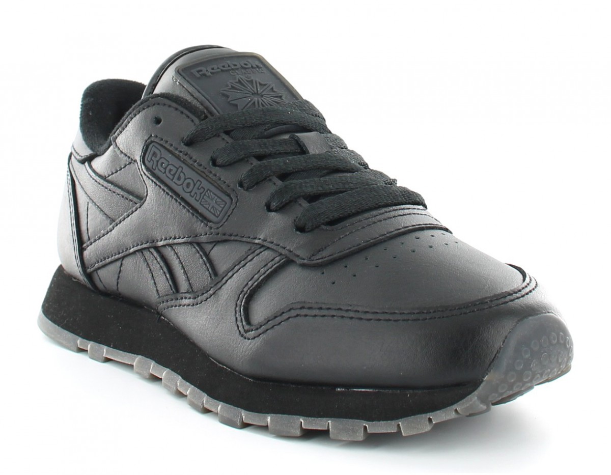 Reebok CL Leather Solids NOIR