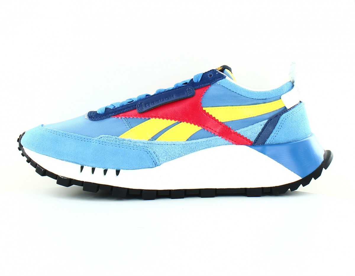 Reebok CL Legacy bleu jaune rouge