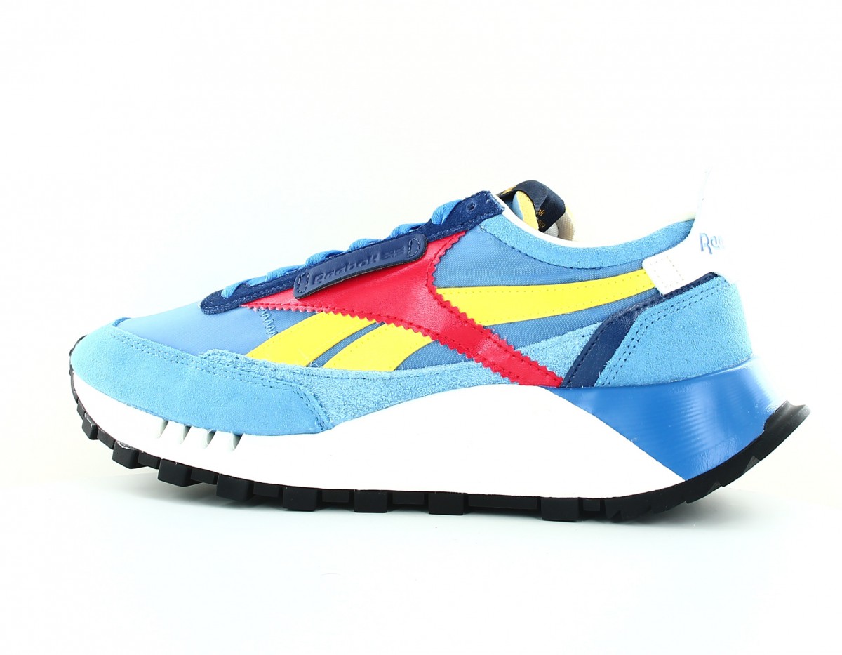 Reebok CL Legacy bleu jaune rouge