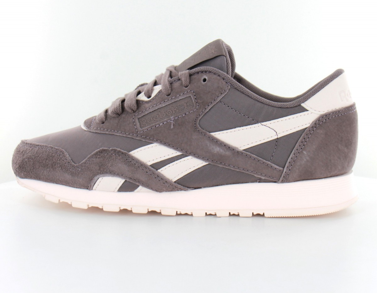 Reebok CL Nylon violet-rose-gris