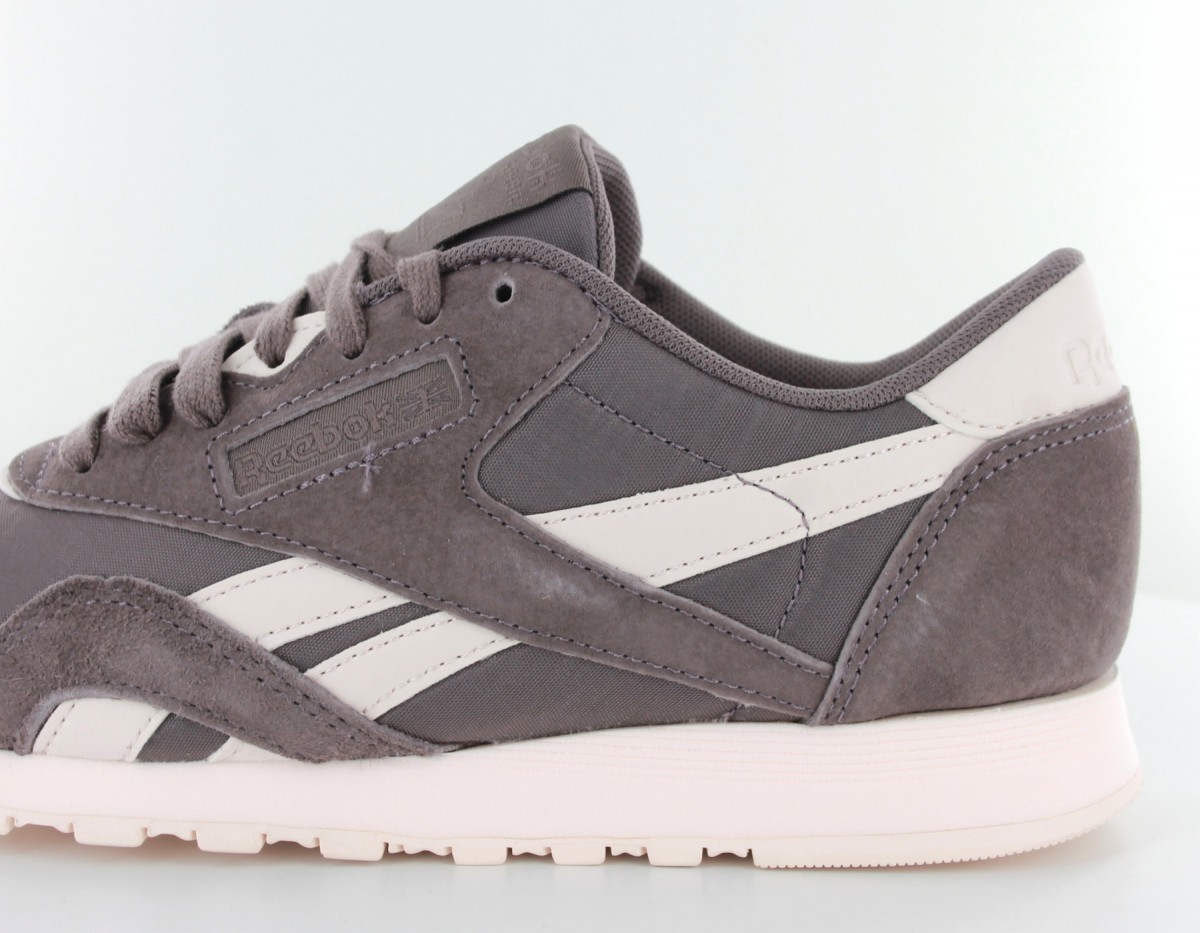 Reebok CL Nylon violet-rose-gris