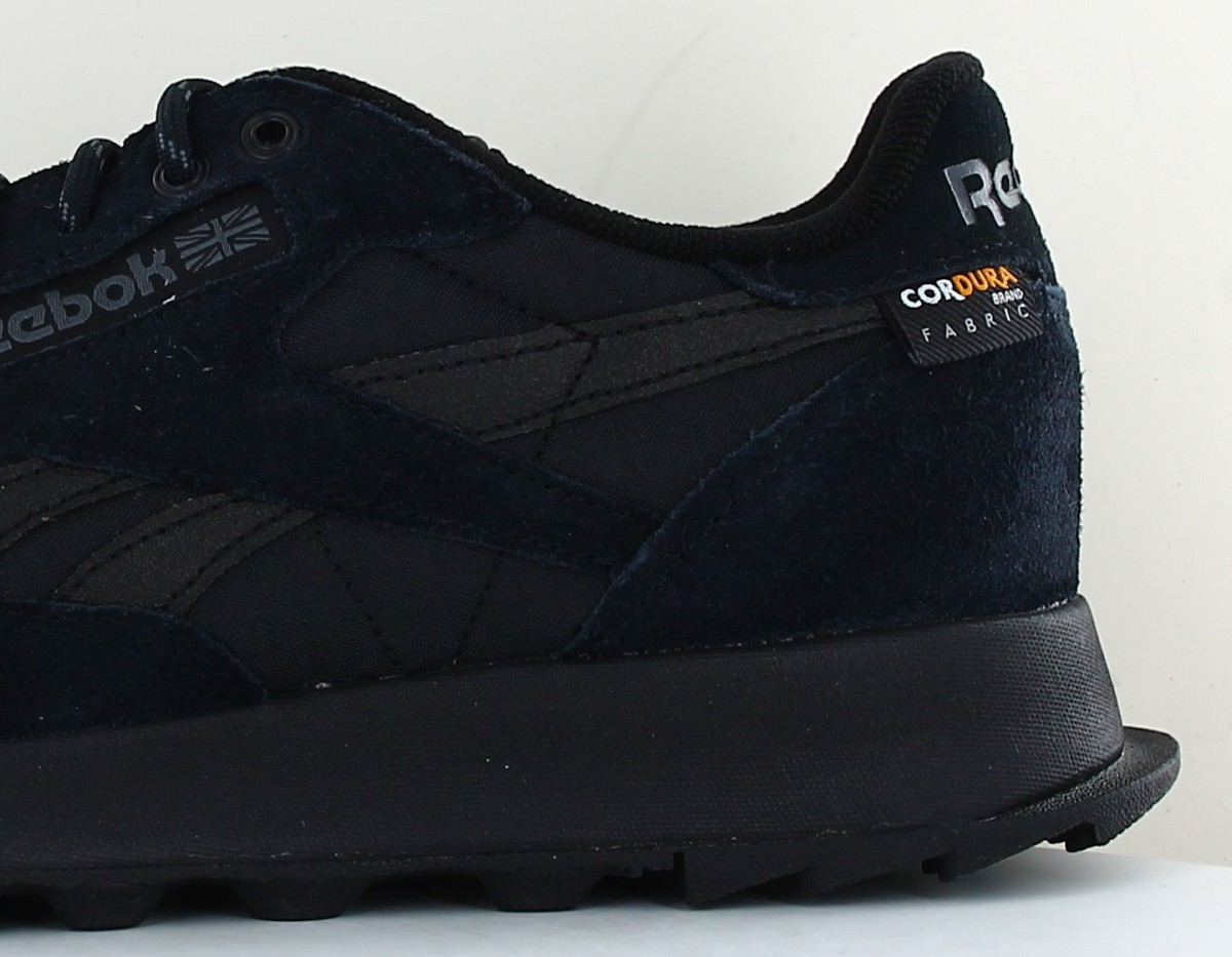 Reebok Classic leather cordura noir