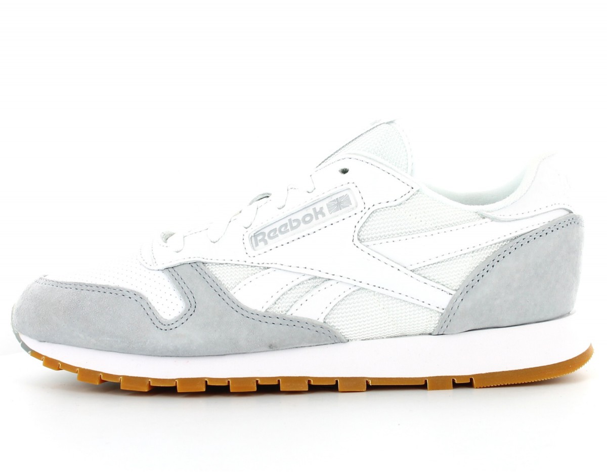 Reebok classic lthr x kendrick lamar perfect blanc-gris