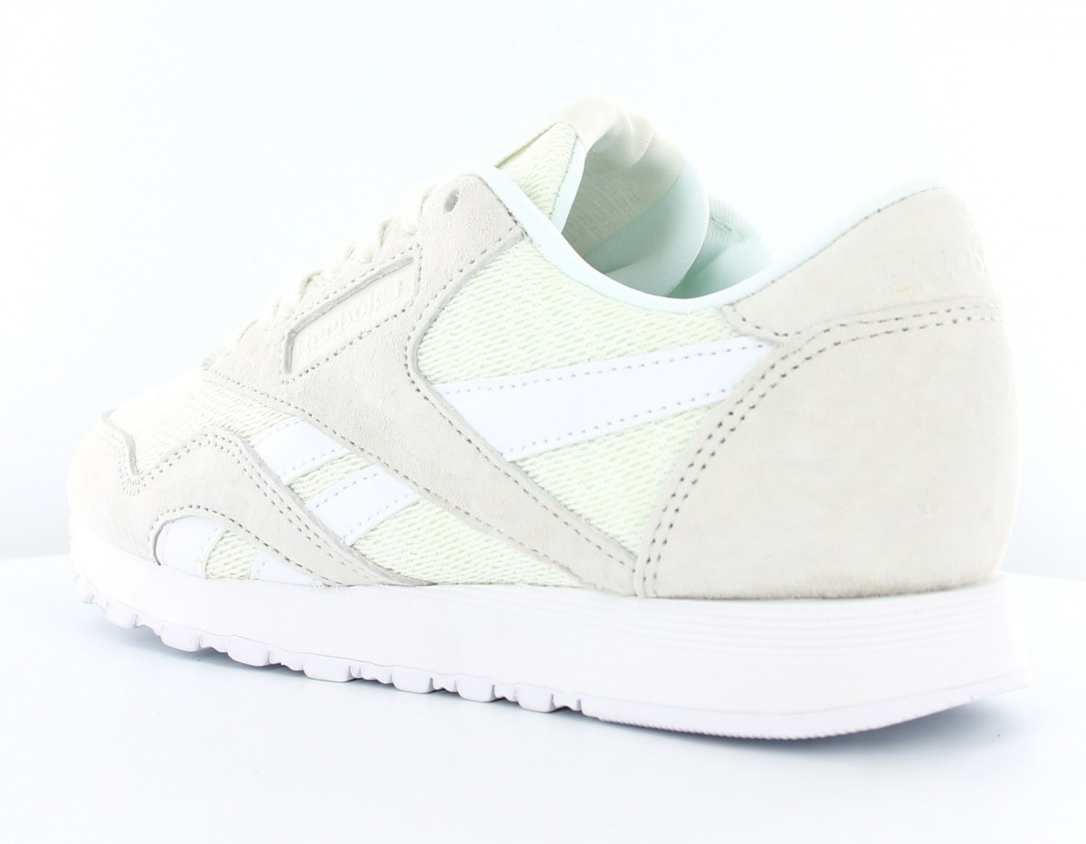 Reebok CL nylon Beige-Sail Away