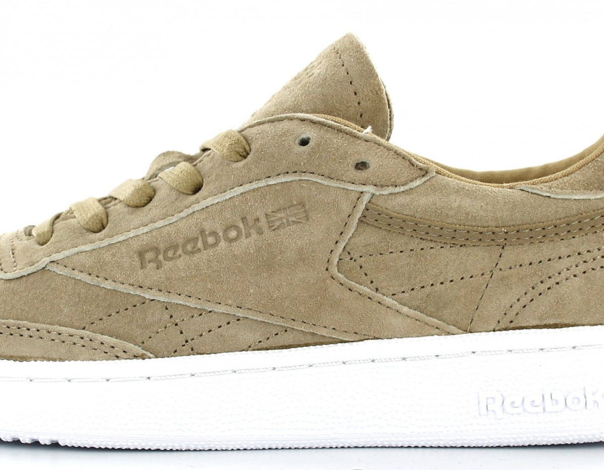 reebok club c 85 femme brun