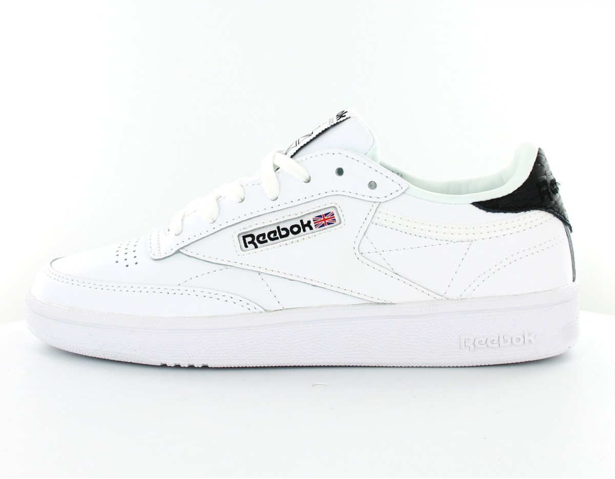 Reebok Club C 85 Emboss Blanc-Noir