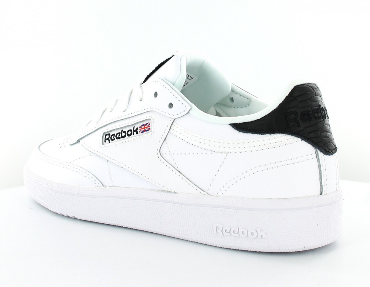 Reebok Club C 85 Emboss Blanc-Noir