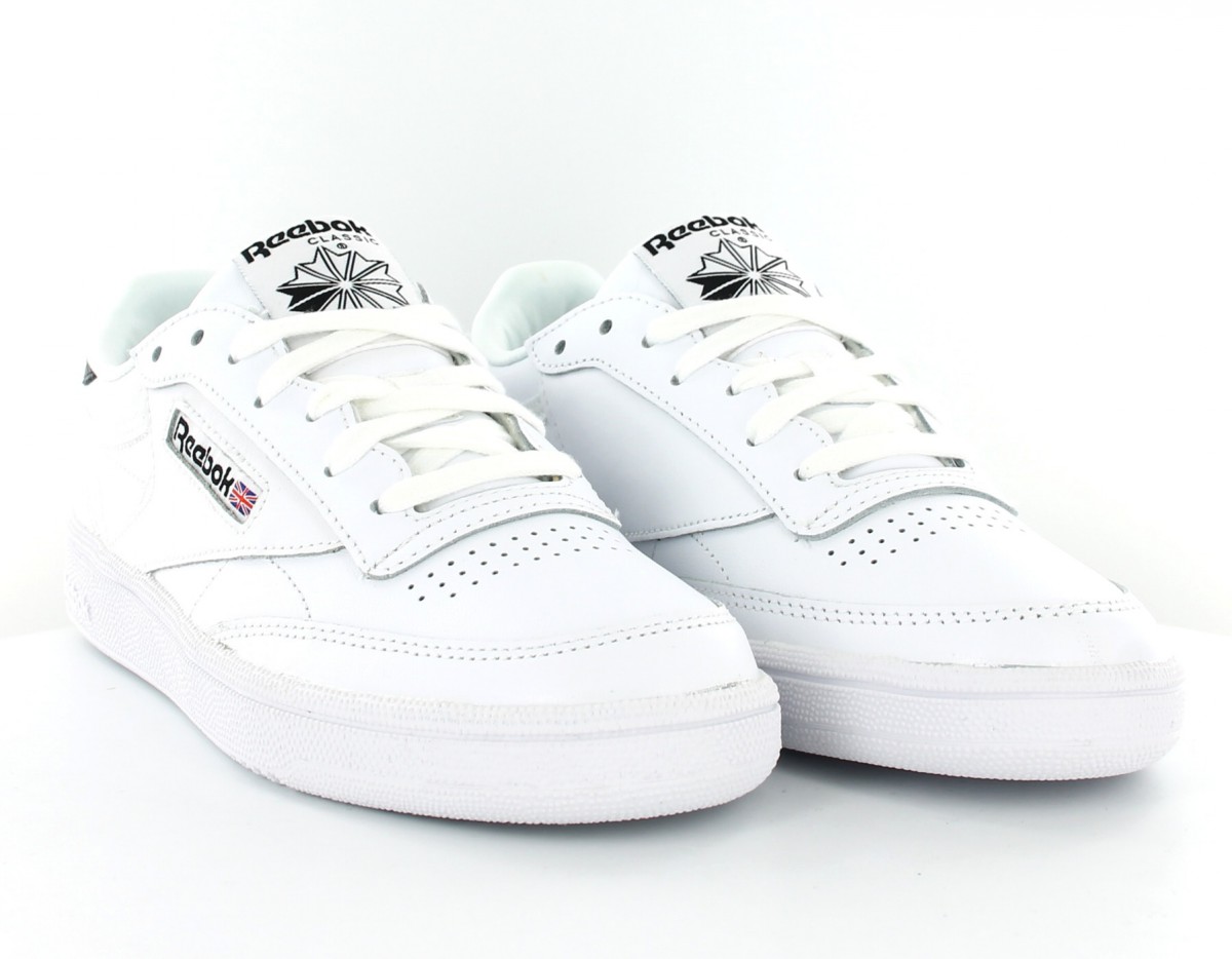 Reebok Club C 85 Emboss Blanc-Noir