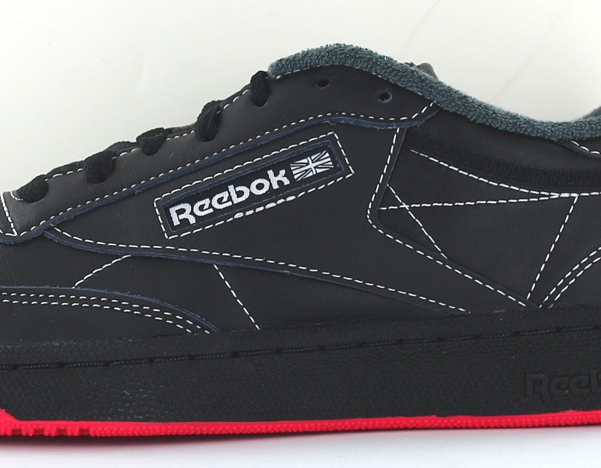 Reebok Club c 85 human rights now noir blanc rouge