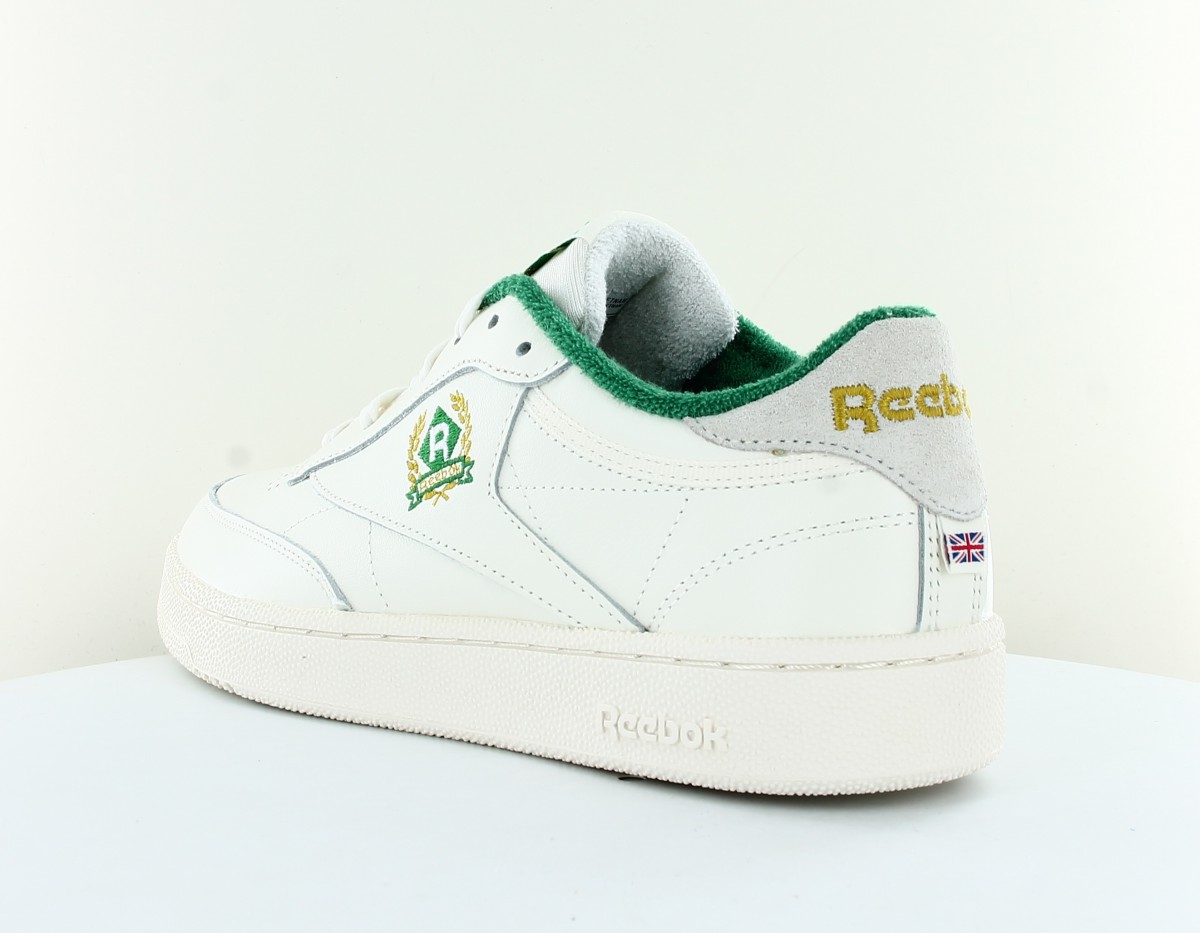 Reebok Club c 85 laurier blanc creme vert