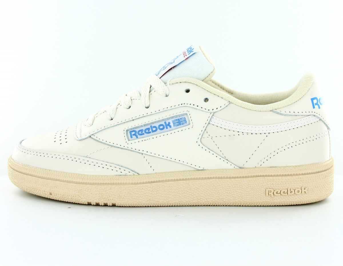 Reebok Club C 85 Vintage Beige-Bleu