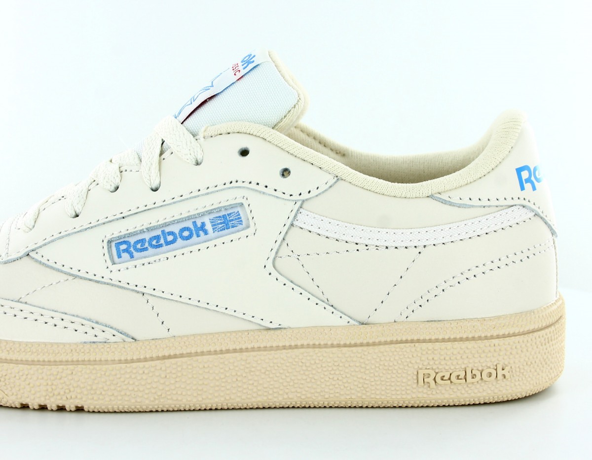 Reebok Club C 85 Vintage Beige-Bleu