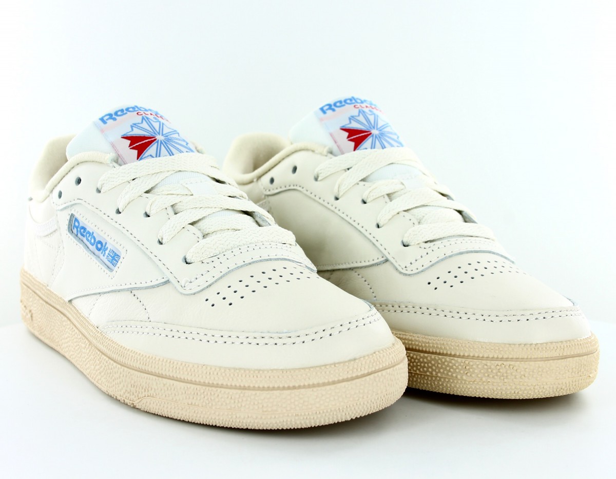 Reebok Club C 85 Vintage Beige-Bleu