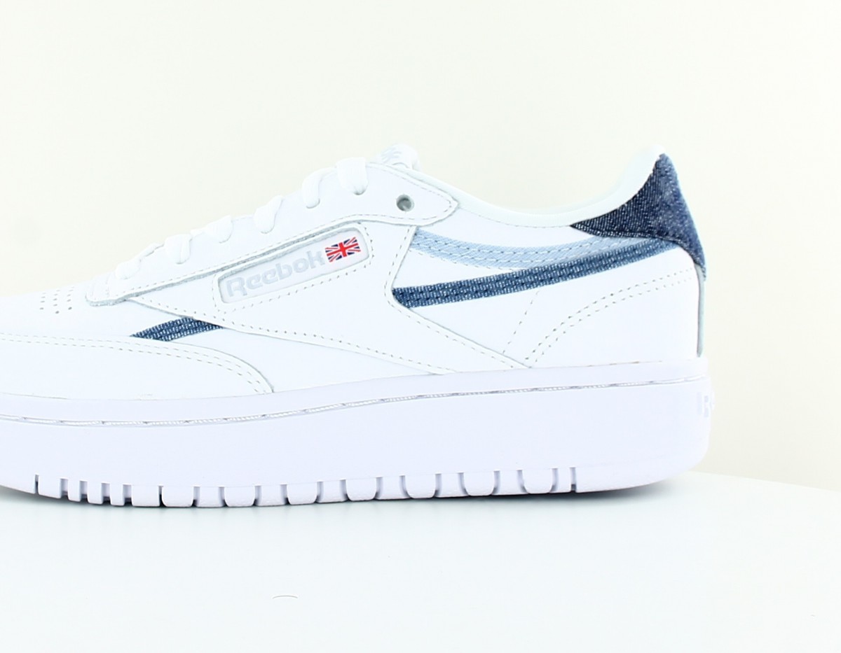 Reebok Club c double blanc bleu