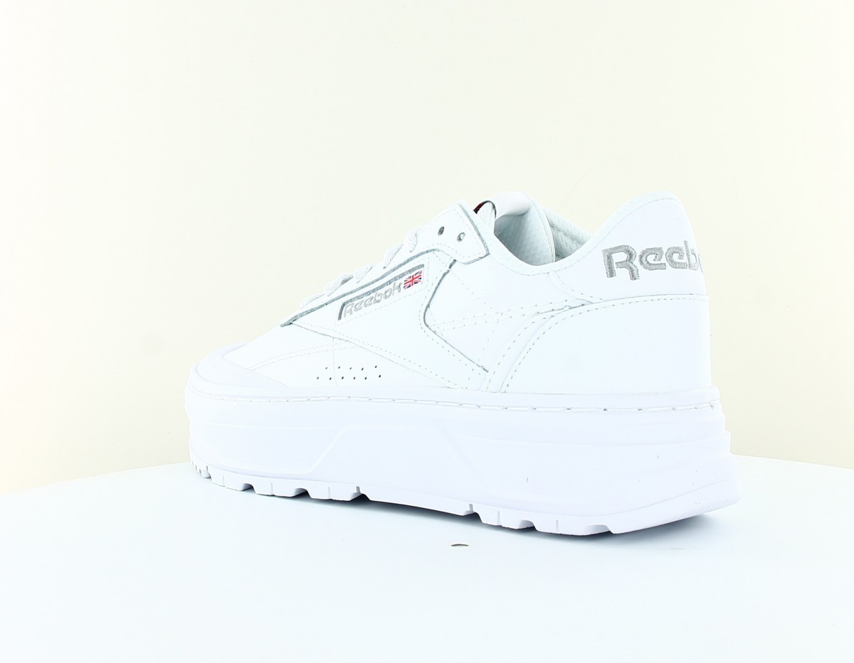 Reebok Club c double geo toute blanche