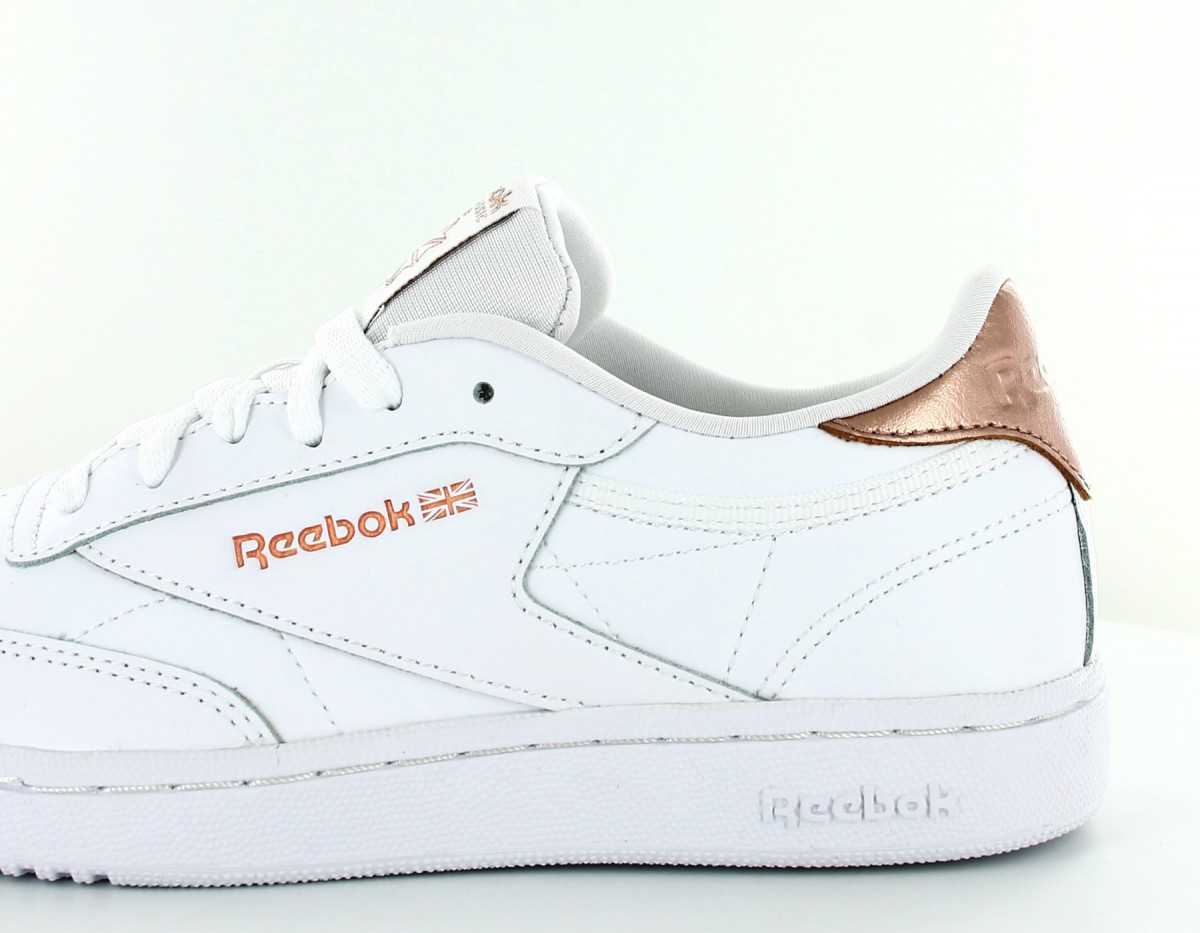 Reebok Club C Blanc-rose gold