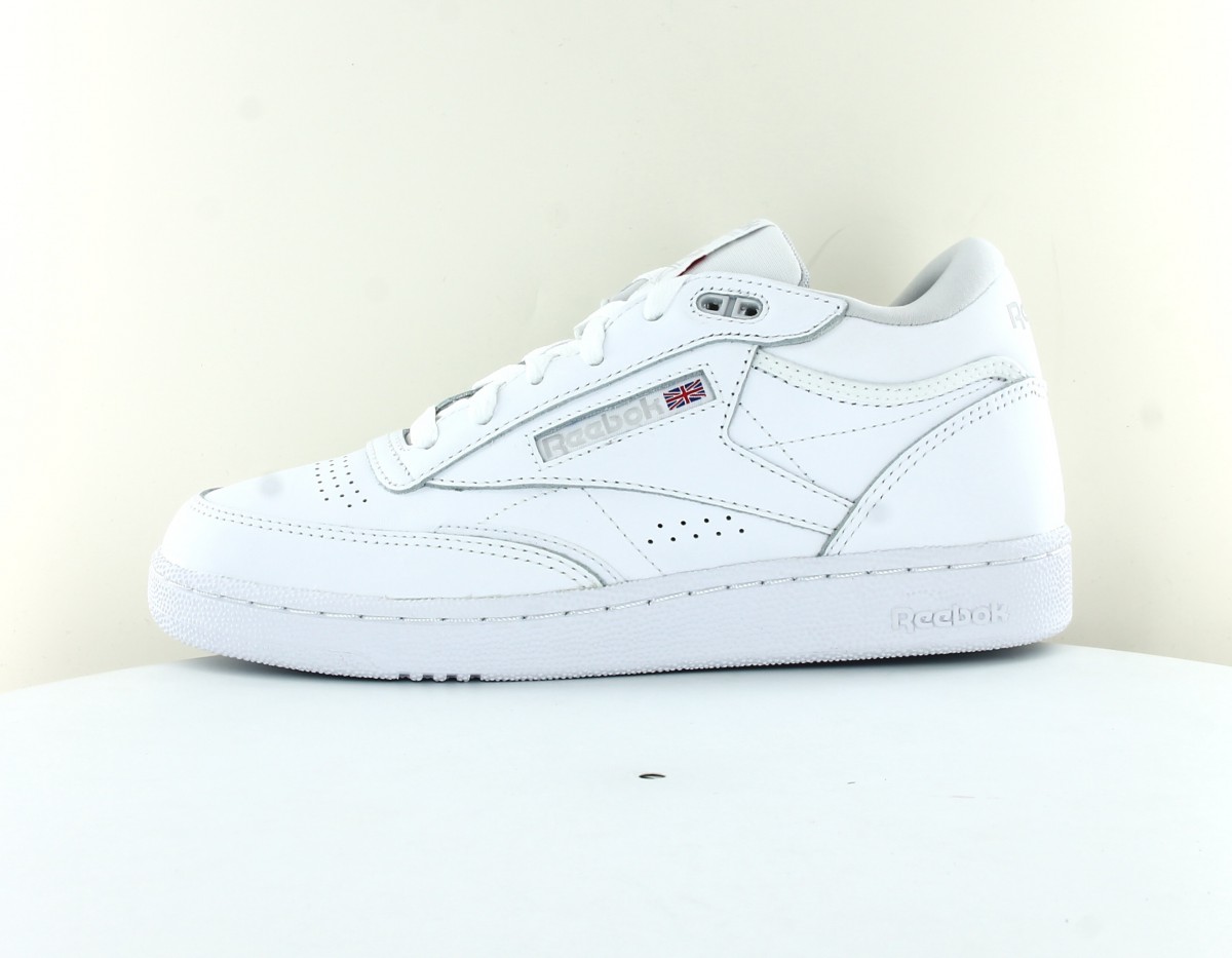 Reebok Club c mid II blanc rouge