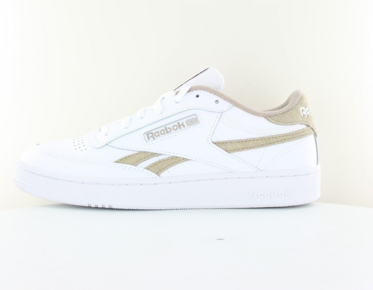 Reebok Club c revenge blanc beige