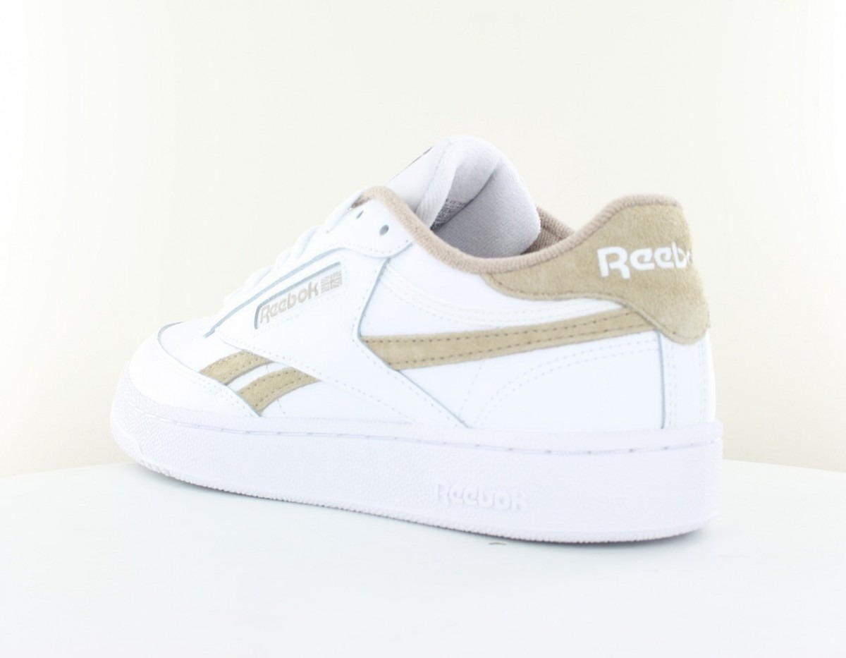 Reebok Club c revenge blanc beige
