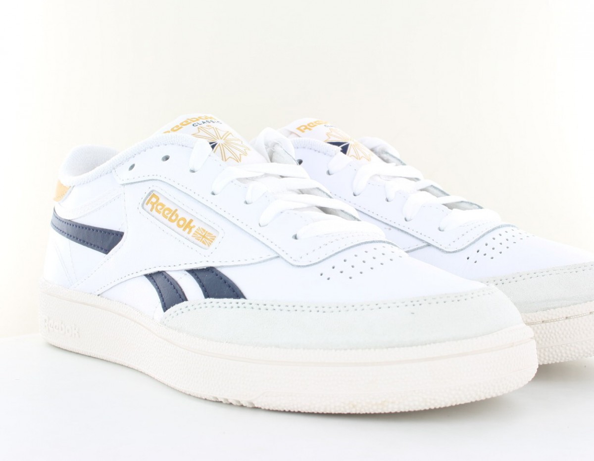 Reebok Clubc revenge Blanc Bleu Marine