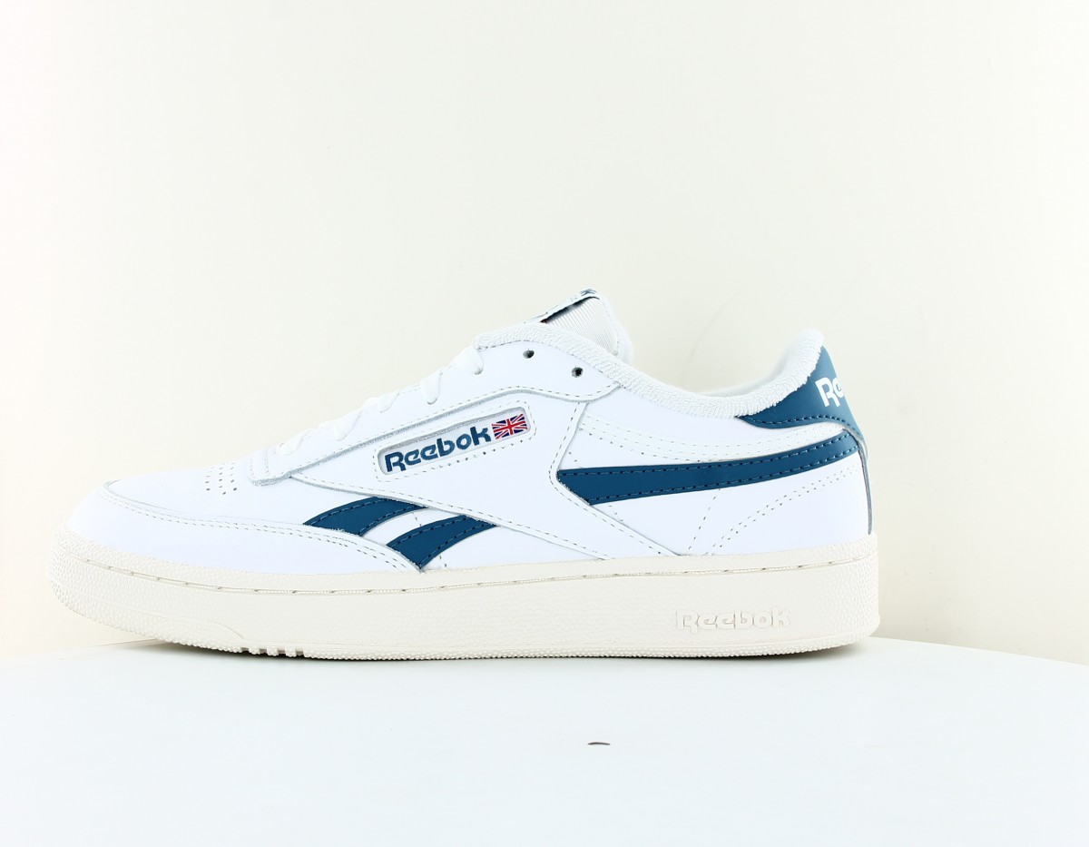 Reebok Club c revenge blanc turquoise beige