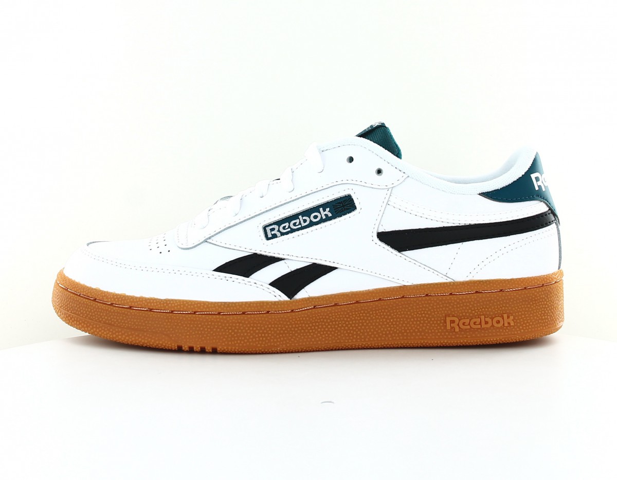 Reebok Club c revenge mu blanc noir vert gomme