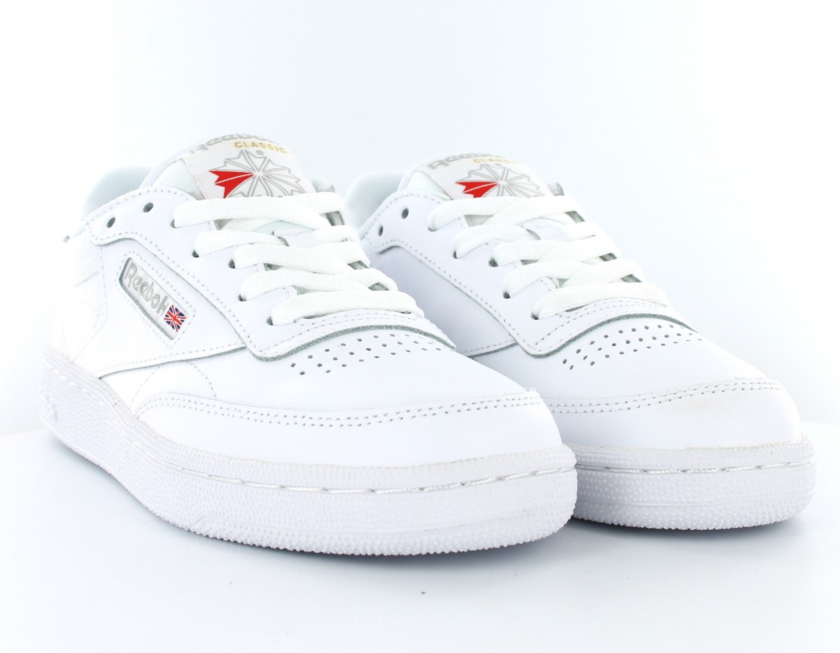 reebok club c 85 blanche