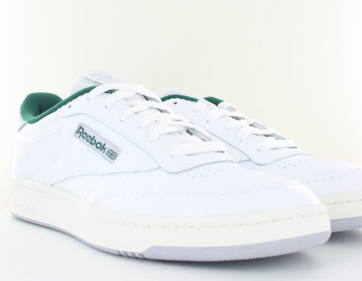 Reebok Clubc 85 blanc vert beige