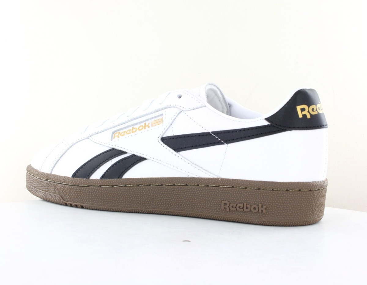 Reebok Clubc ground blanc noir gomme