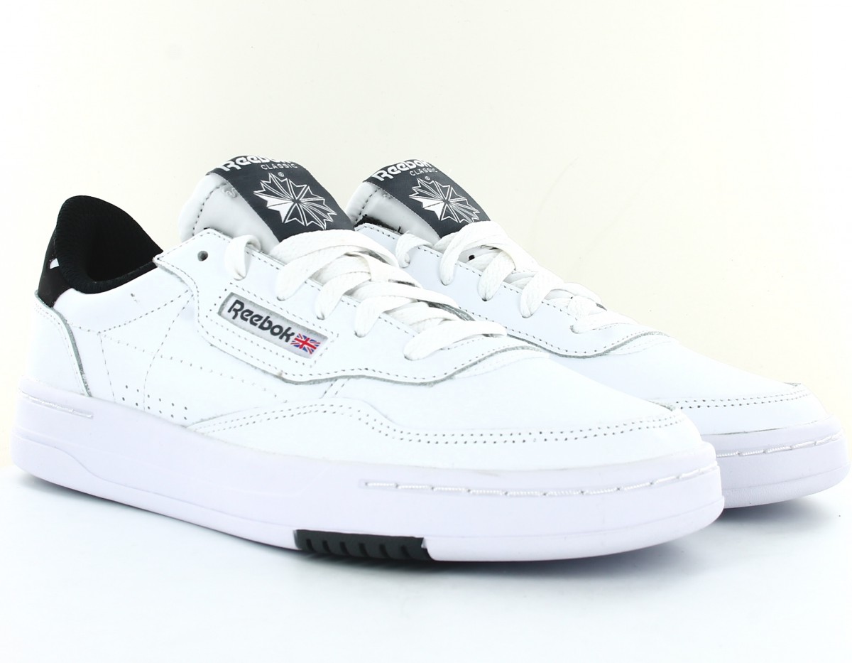 Reebok Court peak blanc noir