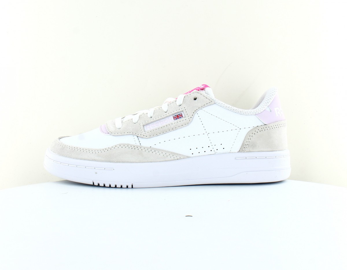 Reebok Court peak blanc rose beige