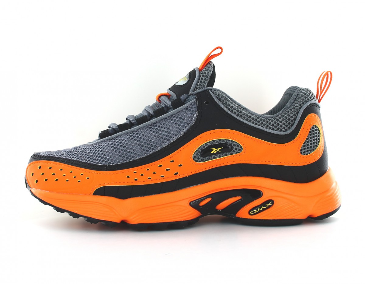 Reebok Daytona dmx II 2 orange gris orange