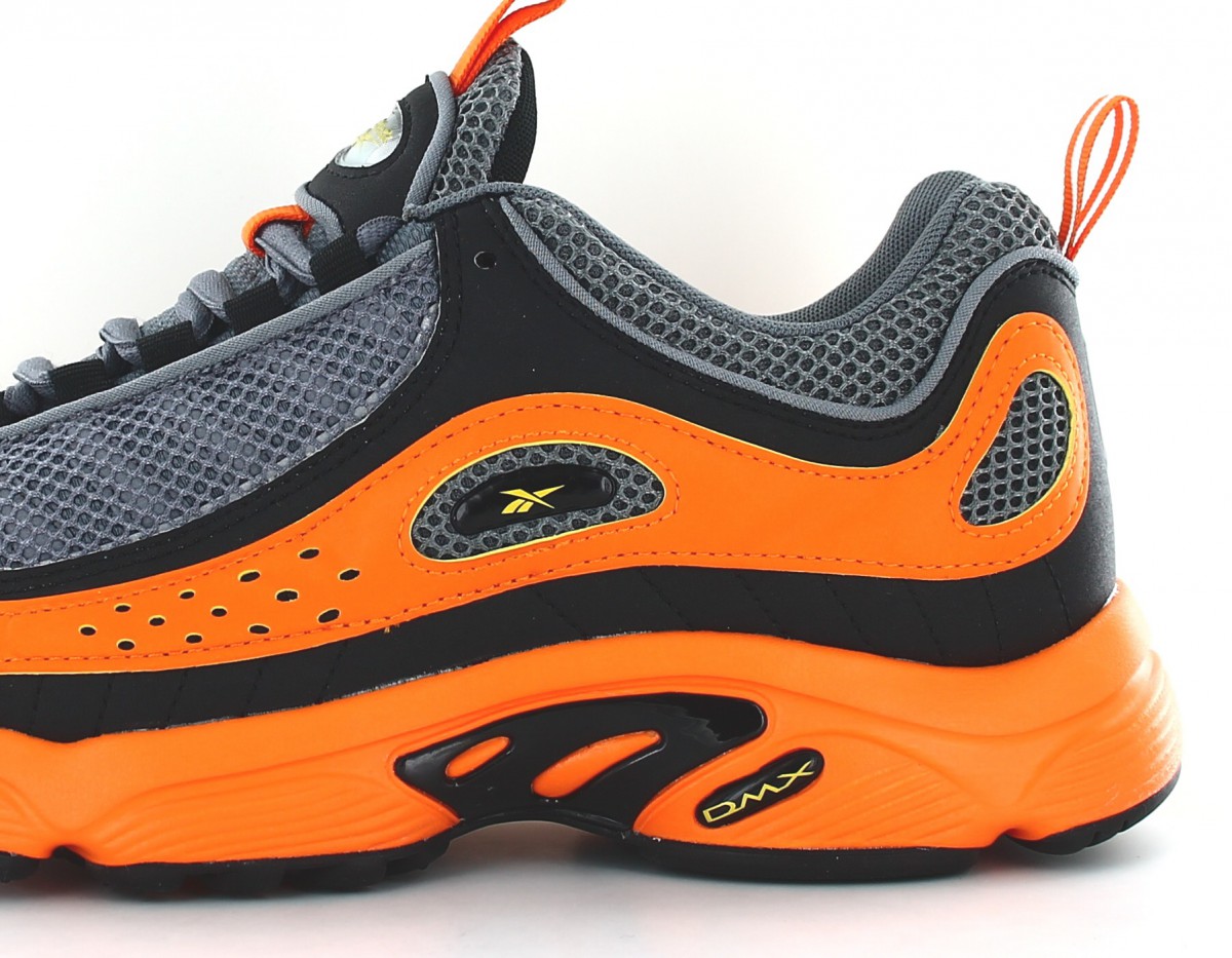 Reebok Daytona dmx II 2 orange gris orange