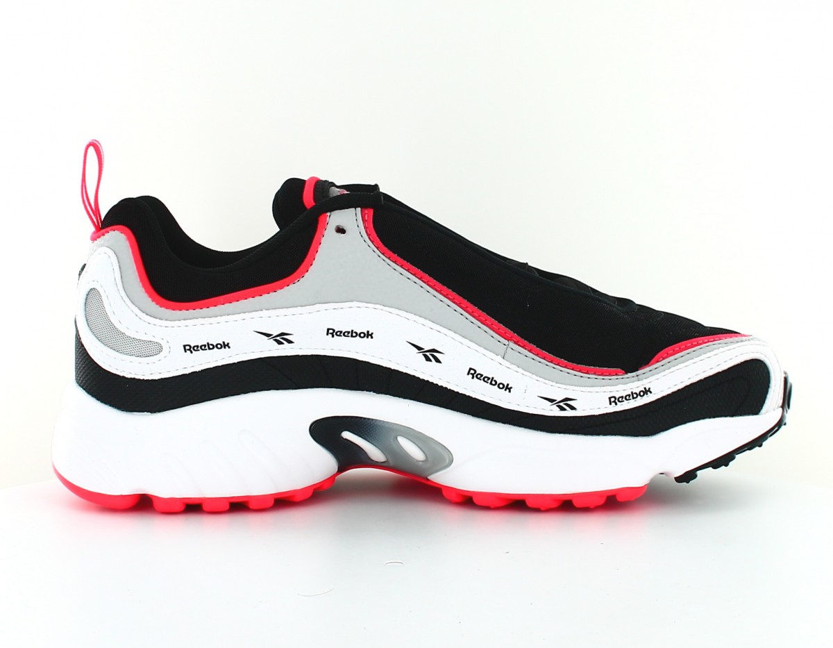 Reebok Daytona dmx vector noir blanc rose