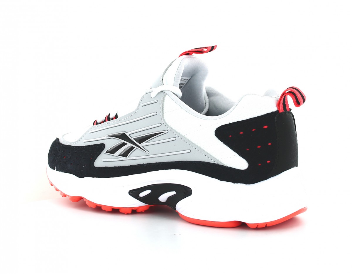 Reebok Dmx series 2200 blanc noir gris orange