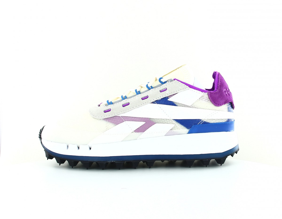 Reebok Legacy 83 beige violet bleu