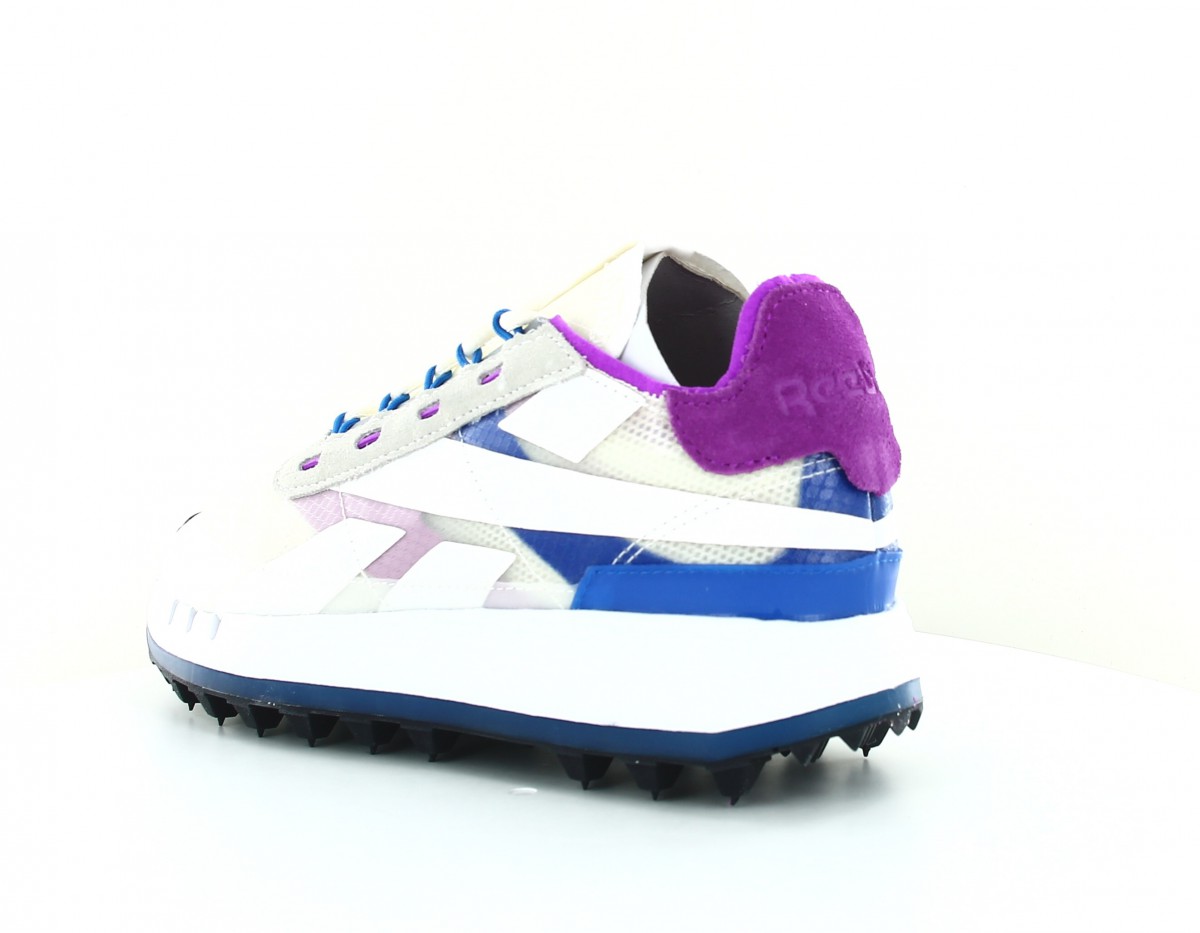 Reebok Legacy 83 beige violet bleu