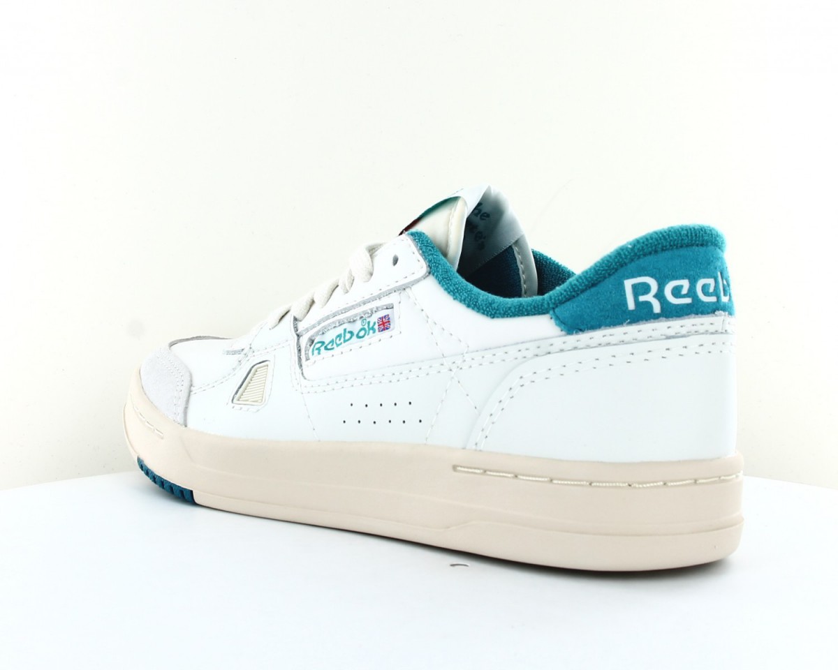 Reebok Lt court blanc bleu turquoise