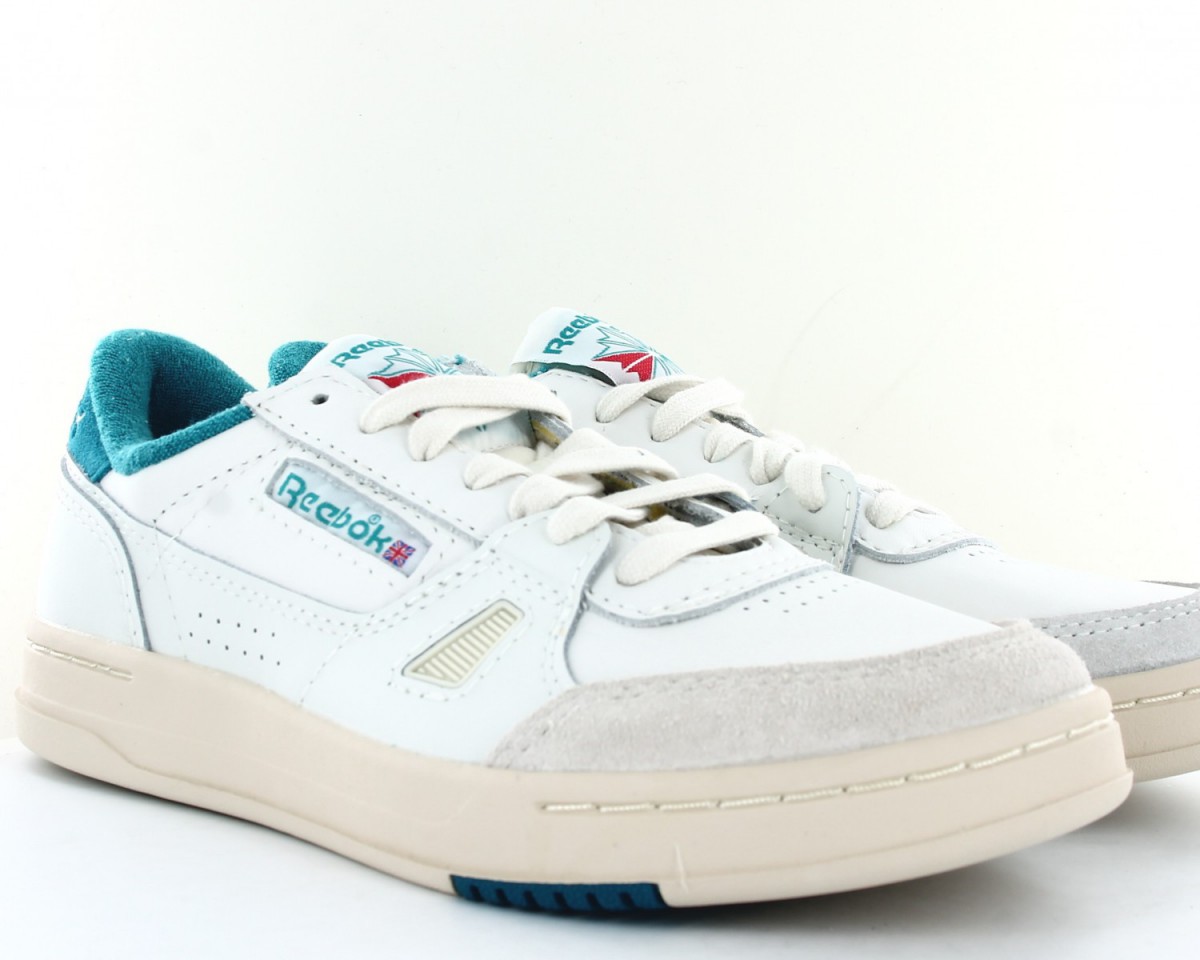 Reebok Lt court blanc bleu turquoise