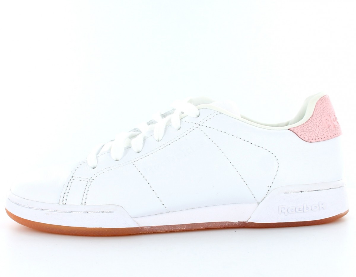 Reebok npc 2 ne face blanc-rose